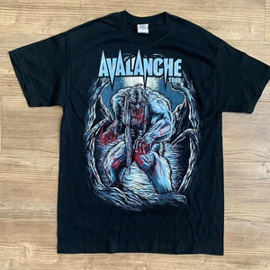 Avalanche Tour 2011 Medium Concert Men's T Shirt‎ Gildan Double Sided